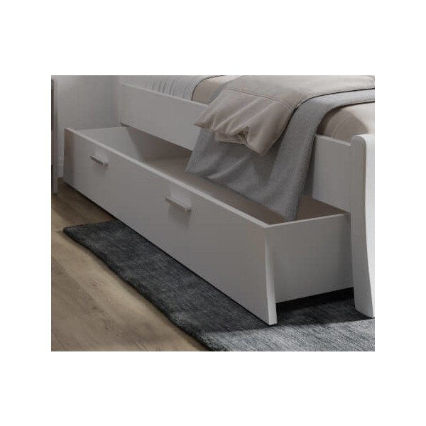Cassetto sottoletto bianco 160x200 cm Tonja – Olivia Living-image-2