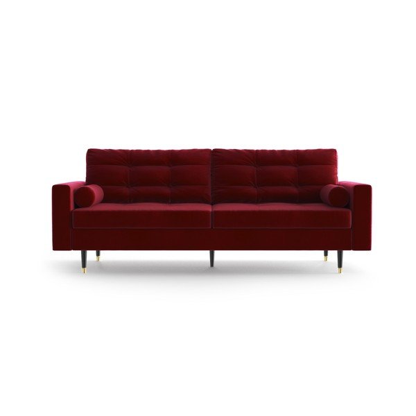Divano di velluto rosso Alto Aldo - Daniel Hechter Home