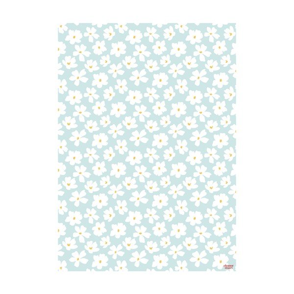 Carta da regalo blu e bianca n. 8 Floral - eleanor stuart-image-2