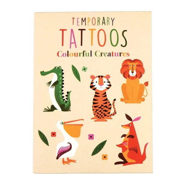 Tatuaggi per bambini Colourful Creatures - Rex London