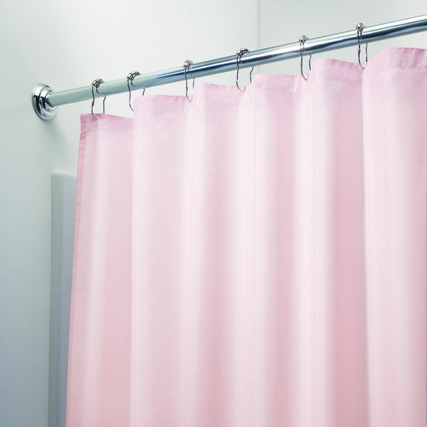 Tenda da doccia rosa , 183 x 183 cm Poly - iDesign