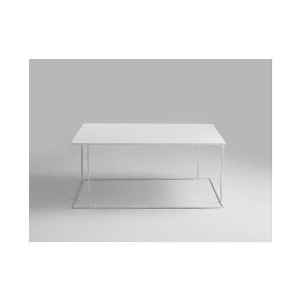 Tavolino bianco Custom Form Walt, lunghezza 100 cm - CustomForm-image-2