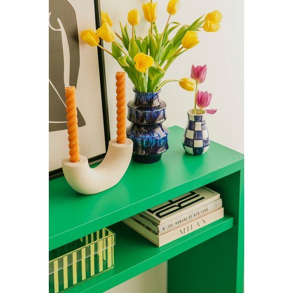 Tavolo consolle verde 30x80 cm Geraldine - Really Nice Things-image-2