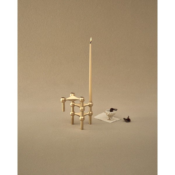 Portacandele in set in metallo 3 pz Nagel – STOFF Nagel-image-4