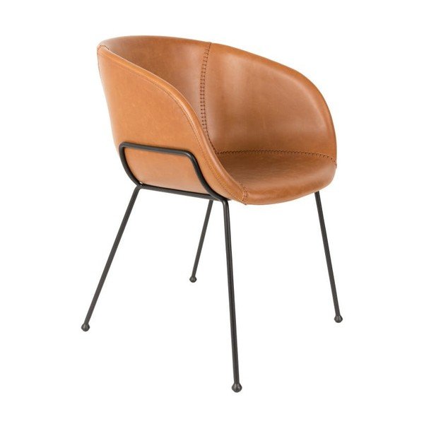 Set di 2 sedie marroni Feston - Zuiver