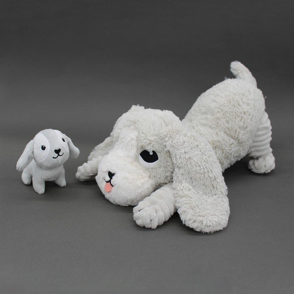 Set di peluche 2 pz Ptipotos Toutou – Les Deglingos-image-3