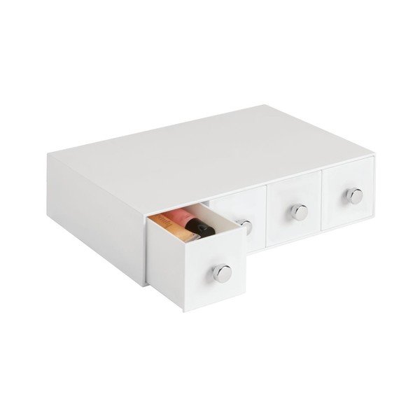 Organizer bianco con 4 cassetti Tower - iDesign
