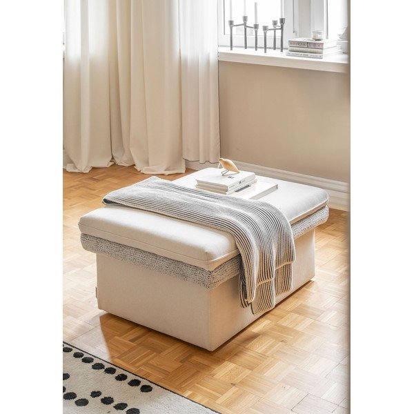 Poggiapiedi beige Wilson – Miuform-image-2