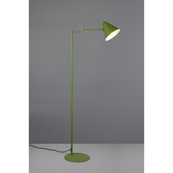 Lampada da terra verde con struttura flessibile (altezza totale 126,5 cm) Cosima – Trio-image-1
