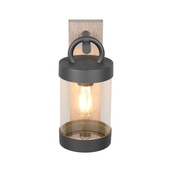 Illuminazione esterna con sensore di movimento da parete (altezza totale 33 cm) Sambesi – Trio-image-4