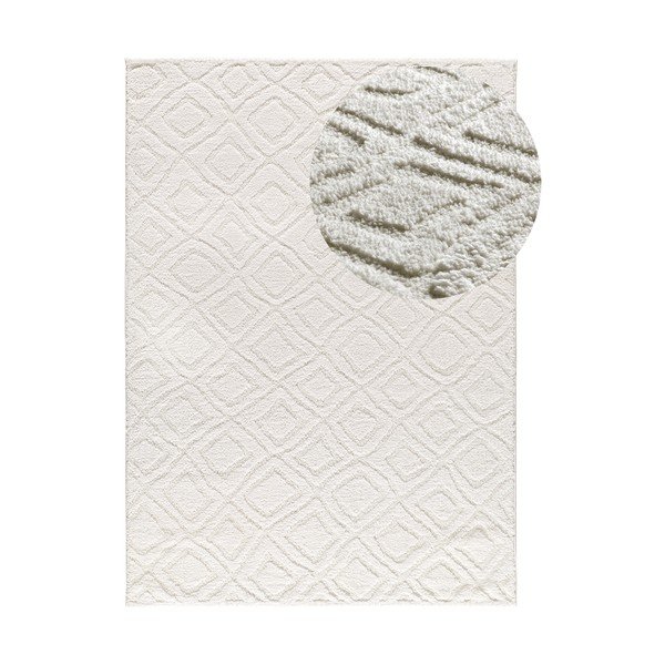 Tappeto bianco 190x285 cm Juno – Universal