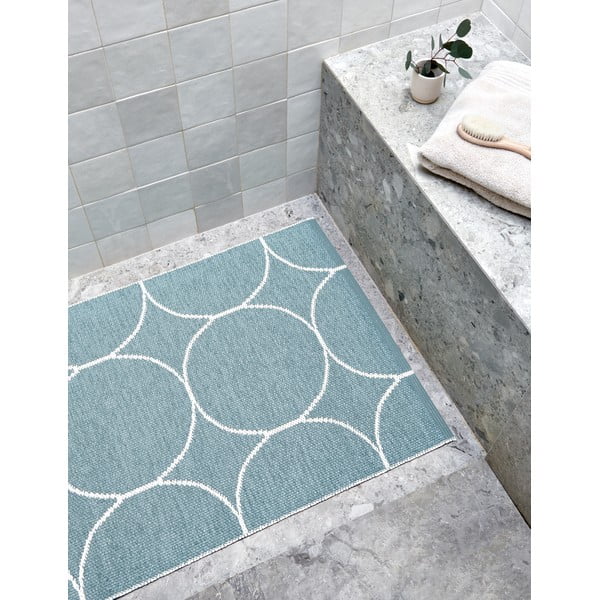 Tappeto da interno/esterno azzurro 70x100 cm Boo Haze – Pappelina-image-3