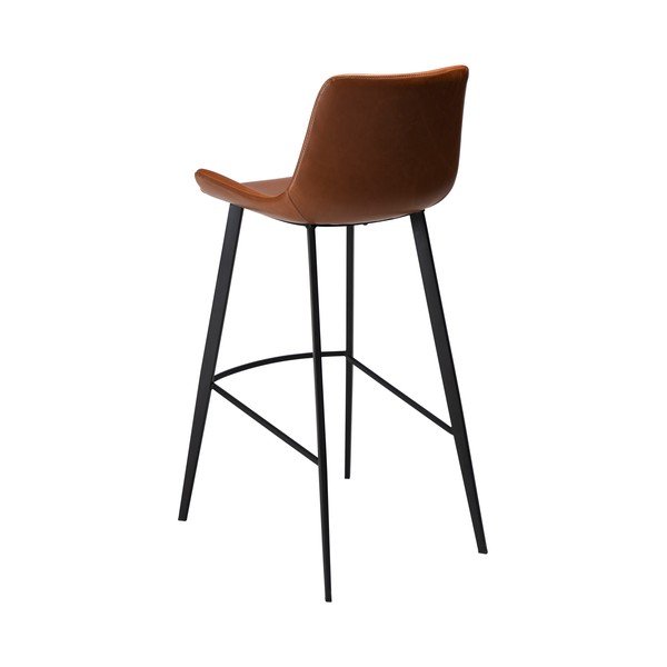 Sedia da bar in similpelle marrone DAN-FORM Danimarca , altezza 101 cm Hype - DAN-FORM Denmark-image-4