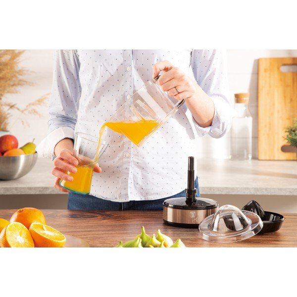 Pressa elettrica per agrumi Rosegold Metallic Line - BerlingerHaus-image-2