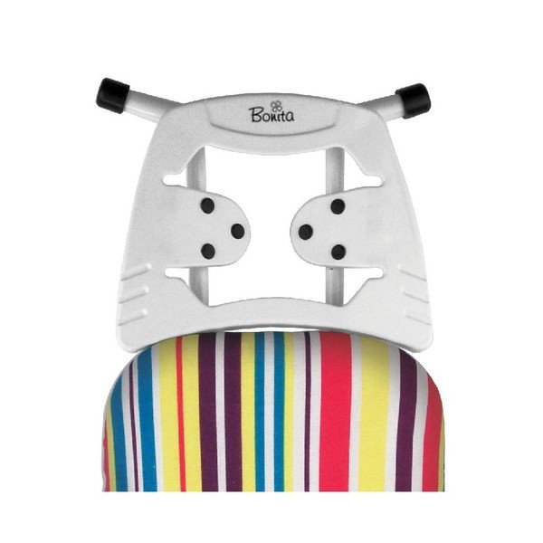 Žehlicí prkno s černými protiskluzovými nožkami Domopak Stripes-image-4