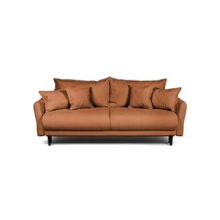 Divano letto marrone 215 cm Bjork - Bonami Selection