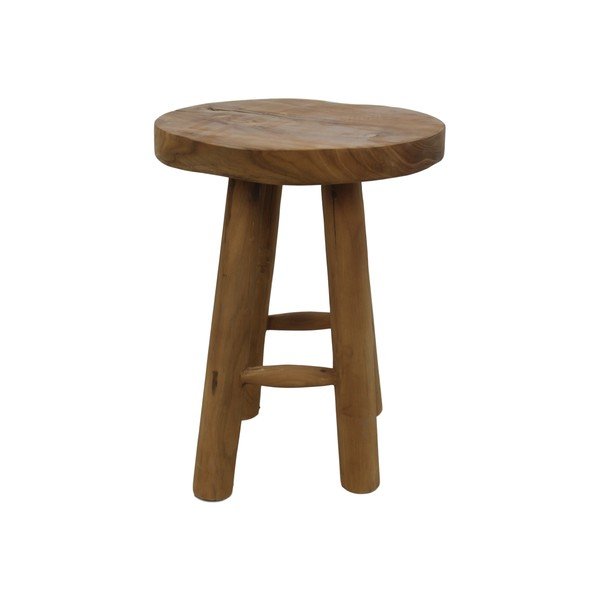 Sedia in legno di teak non trattato Tool - HSM collection-image-1