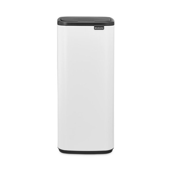 Cestino per la spazzatura bianco in acciaio touch 30 l Bo Touch – Brabantia-image-3
