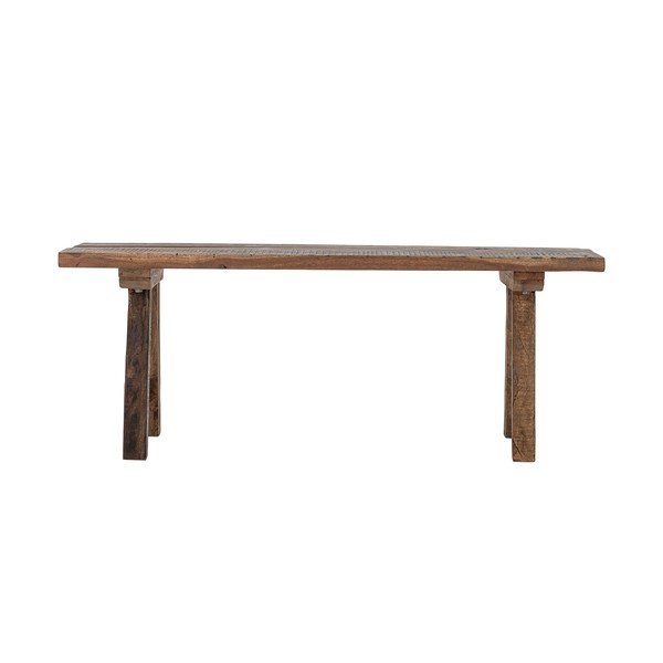 Panca da giardino di colore naturale in legno massiccio Brosse – Bloomingville