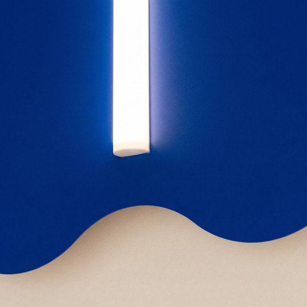 Lampada da parete blu scuro in metallo KLOVER – Thoro-image-4