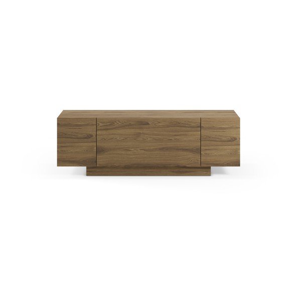 Mobile TV di colore naturale con effetto rovere 140x45x40 cm Victor – Marckeric