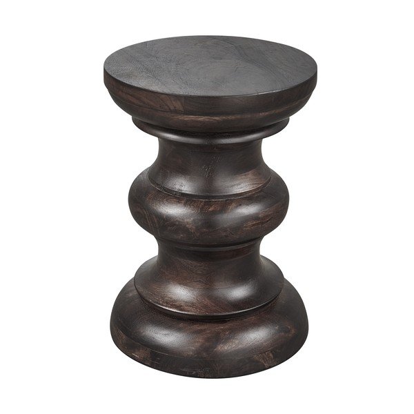 Tavolino rotondo in mango massiccio ø 30 cm Jonah – WOOOD