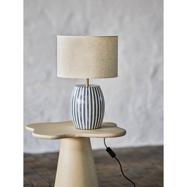 Lampada da tavolo LED bianca/grigia (altezza totale 47 cm) Tali – Bloomingville-image-2