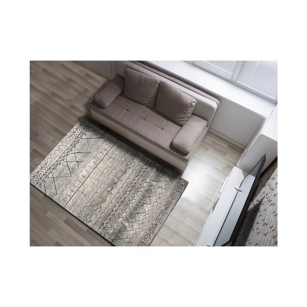 Tappeto grigio Hydra Grey, 120 x 170 cm - Universal-image-1