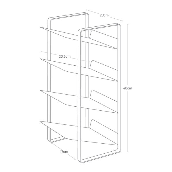 Supporto per bottiglie Tower - YAMAZAKI-image-4