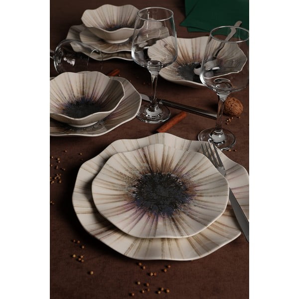 Set da pranzo in porcellana 24 pz – Hermia-image-4