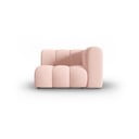 Modulo divano rosa (angolo destro) Lupine - Micadoni Home