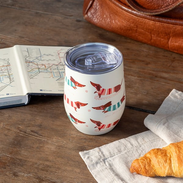 Tazza da viaggio 350 ml Sausage Dog - Rex London-image-1