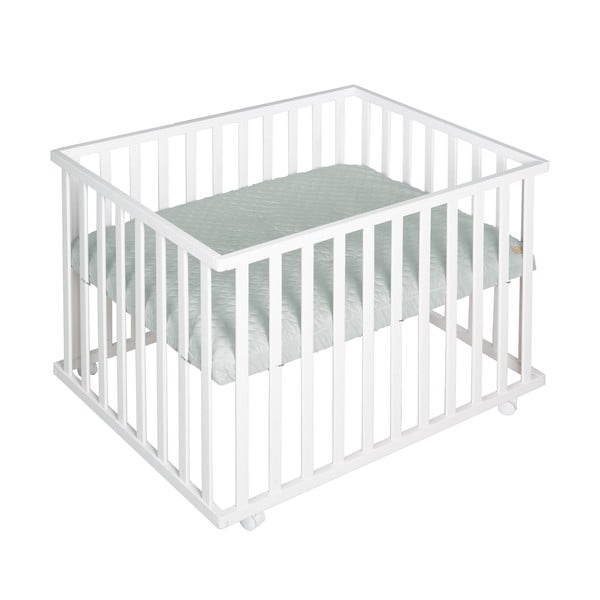 Lettino bianco con ruote 100x75 cm Style – Roba