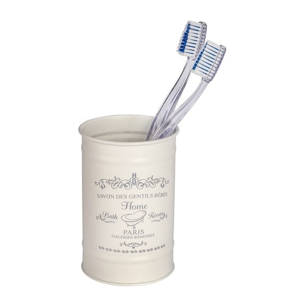 Tazza beige per spazzolini da denti Home - Wenko