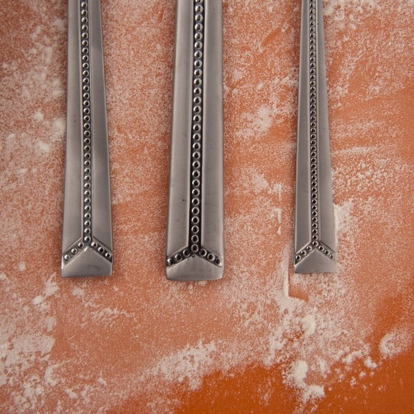 Posate argentate in acciaio inox 24 pz Bright – Orion-image-3