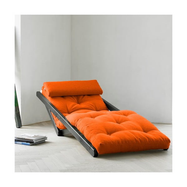 Lenoška Karup Figo Wenge/Orange, 70 cm-image-1