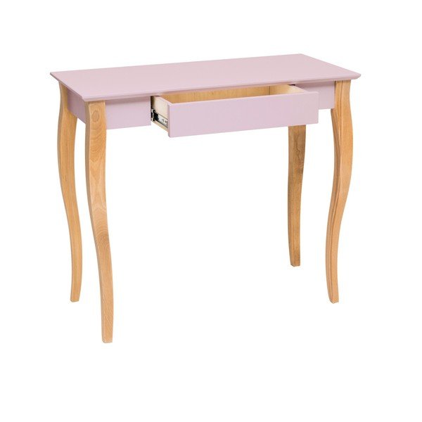 Scrivania rosa Lillo, lunghezza 85 cm - Ragaba-image-1