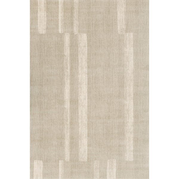 Tappeto greige in lana 133x190 cm Agnus Brush Lines – Agnella