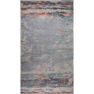 Tappeto grigio lavabile 200x80 cm - Vitaus