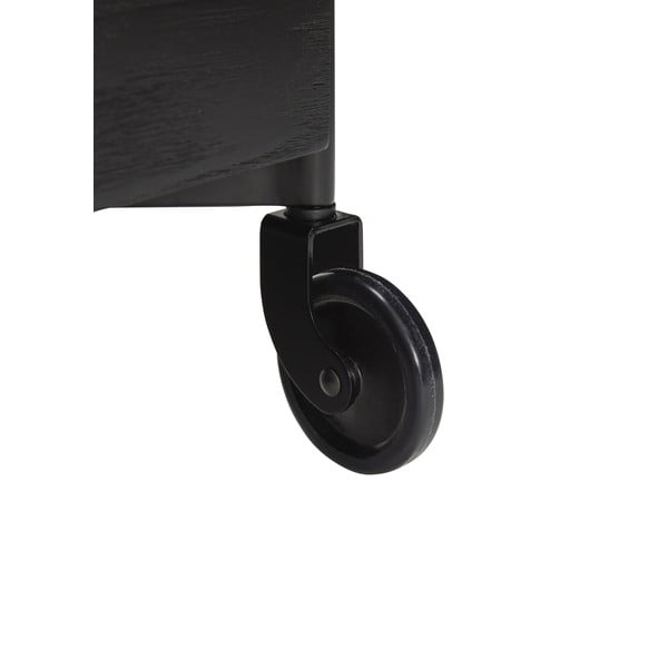 Carrello in legno di frassino su ruote 42x37 cm Fresh - Hübsch-image-3