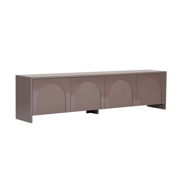 Mobile TV grigio tortora 180x45x32 cm Aurelia – Kalune Design