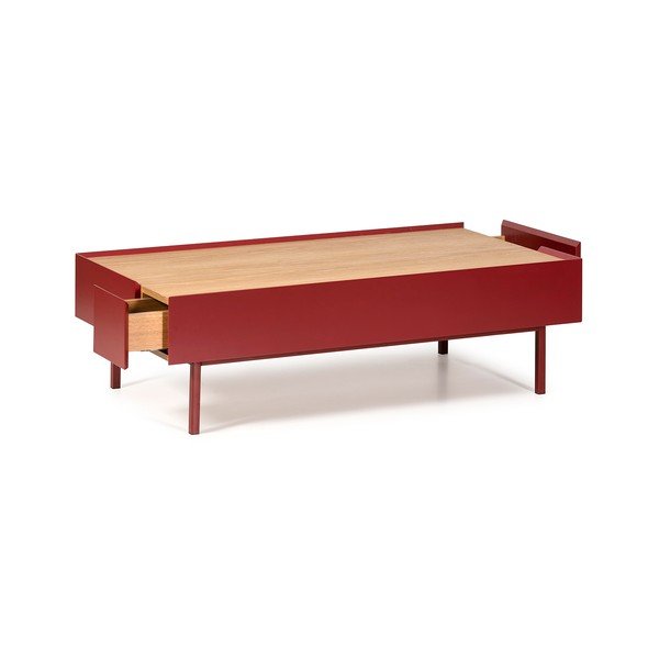 Tavolino rosso scuro Arista - Teulat-image-3