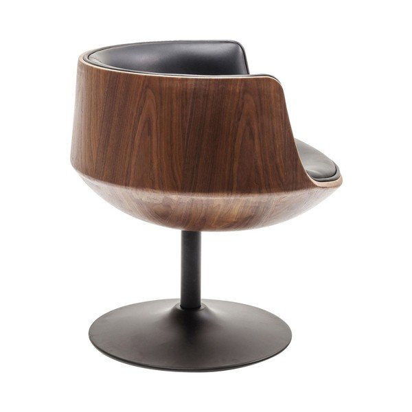 Poltrona marrone-nera Club 54 - Kare Design-image-2