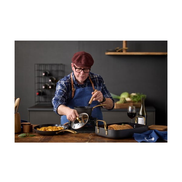 Padella in alluminio con superficie antiaderente ø 28 cm – Holm-image-1