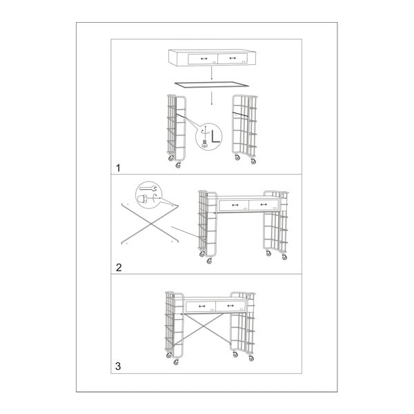 Tavolo pieghevole Console - Mauro Ferretti-image-1