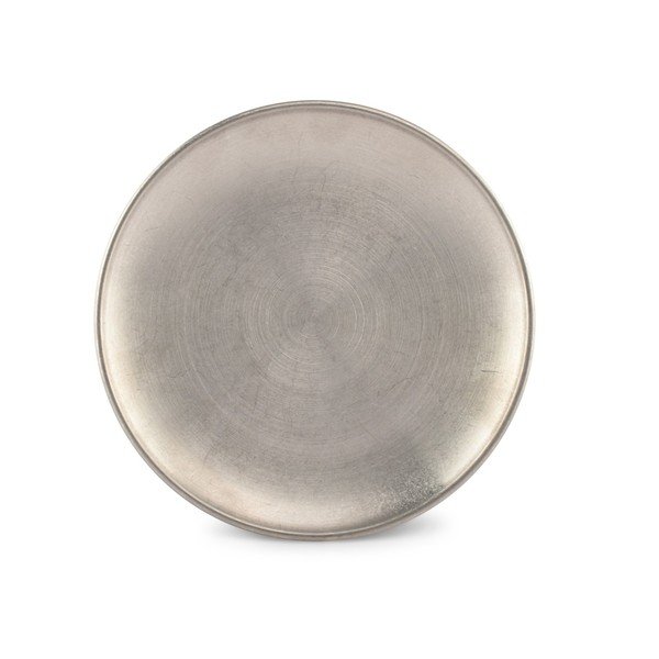 Piatto da dolce argentato in metallo ø 17 cm Serve – BonBistro