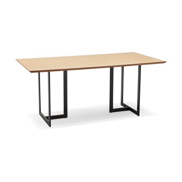 Tavolo da pranzo naturale , 180 x 90 cm Dorr - Kokoon-image-2