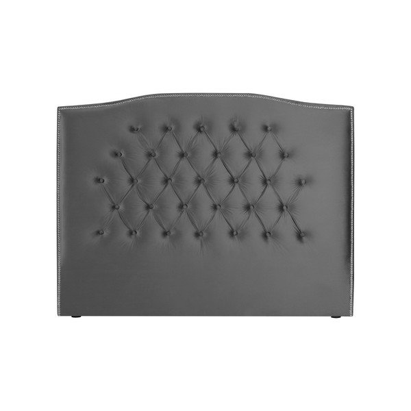 Testiera grigio argento Mazzini Sofas Cloves, 140 x 120 cm - Cosmopolitan Design