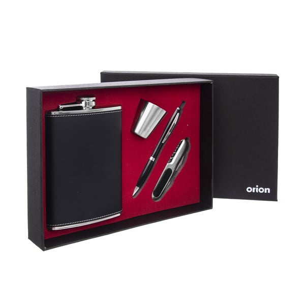 Set di borracce e accessori in acciaio inox 4 pezzi Men - Orion