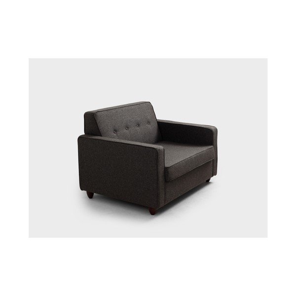 Poltrona grigio scuro-marrone Custom Form Zugo - CustomForm-image-3